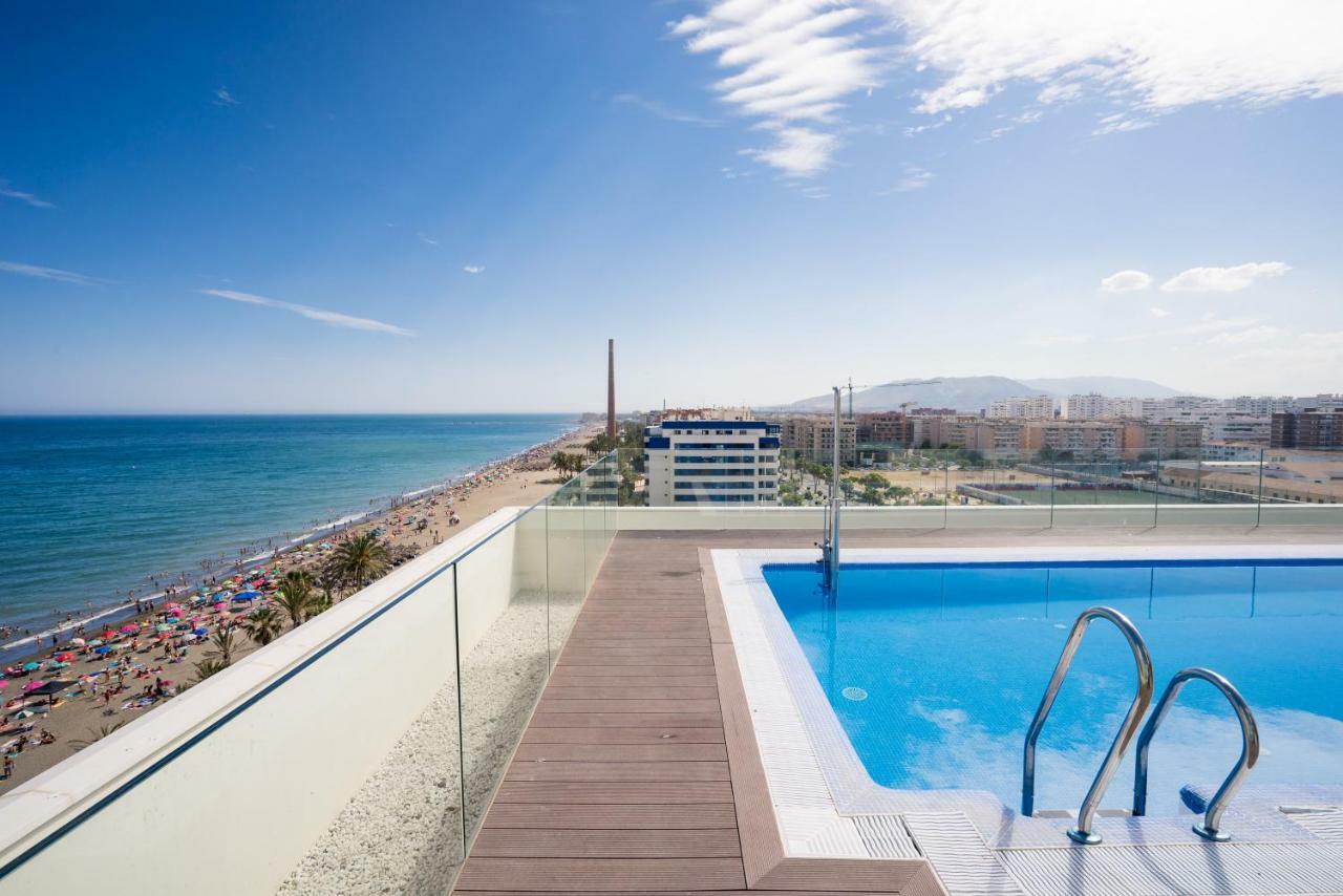 Gran Vivienda De Lujo Frente Al Mar Lägenhet Málaga Exteriör bild